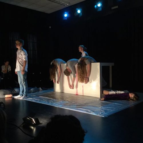 Theatervoorstelling door leerlingen