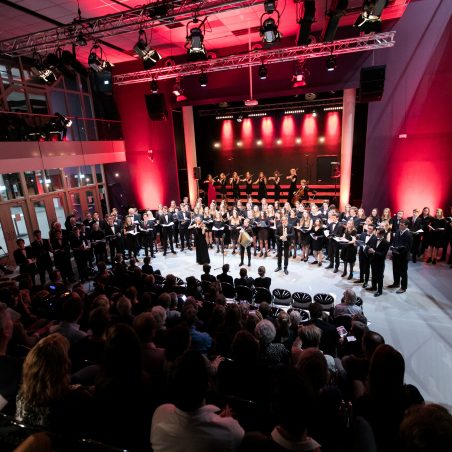 Night of the Classics optreden in onze eigen school op het prachtige podium!