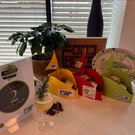 Deelname Skills Talents van onze afdeling HBR, de presentatie in samenwerking met de kunstvakken.